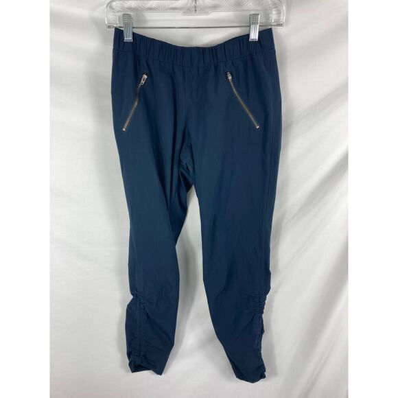 Athleta Aspire Navy Ankle Pant Size 2 - Picture 3 of 5